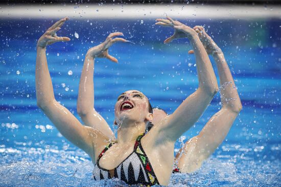 Hungary European Aquatics Championship Artistic Swimming Duet Technical