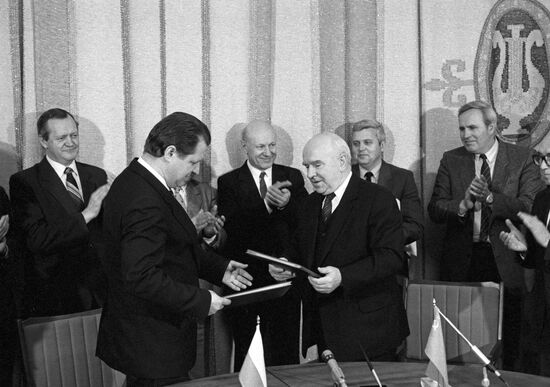 Program for cooperation between USSR and Polish People's Republic