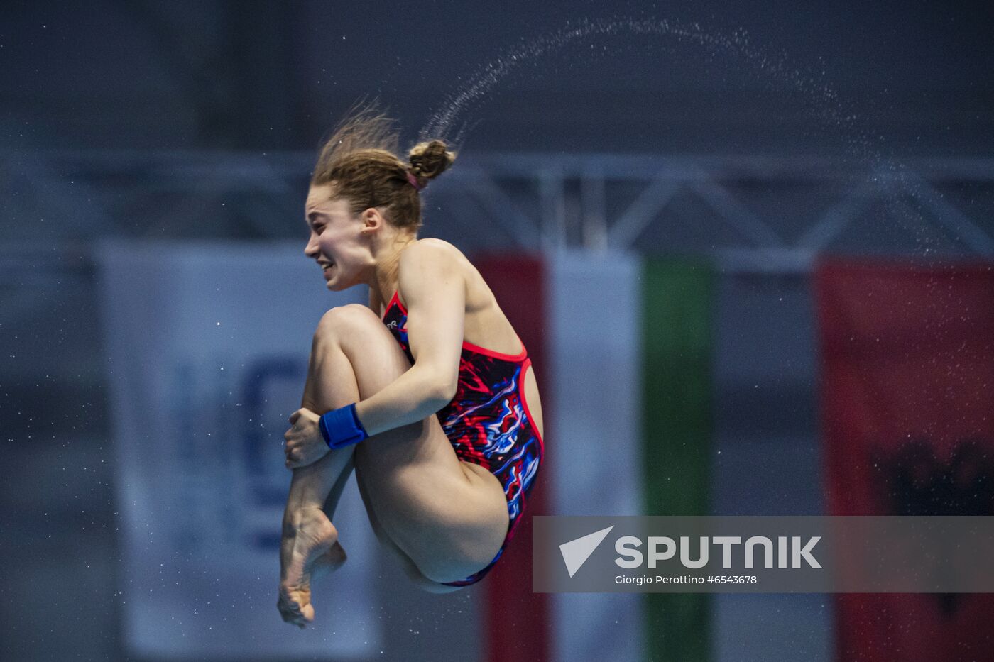 Hungary European Aquatics Championship Diving Women Platform