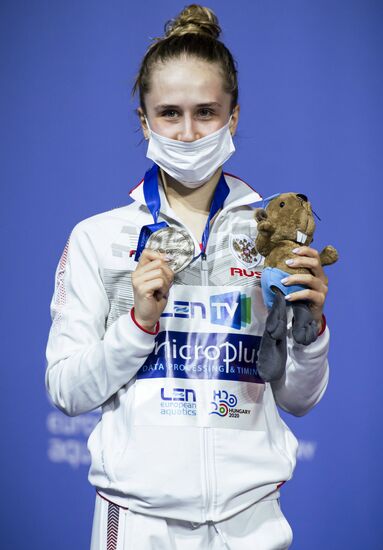 Hungary European Aquatics Championship Diving Women Platform