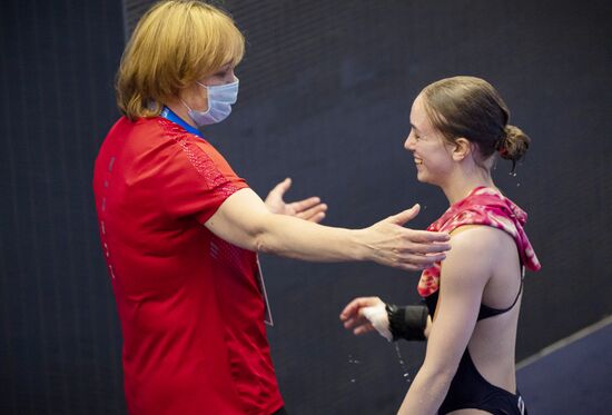 Hungary European Aquatics Championship Diving Women Platform