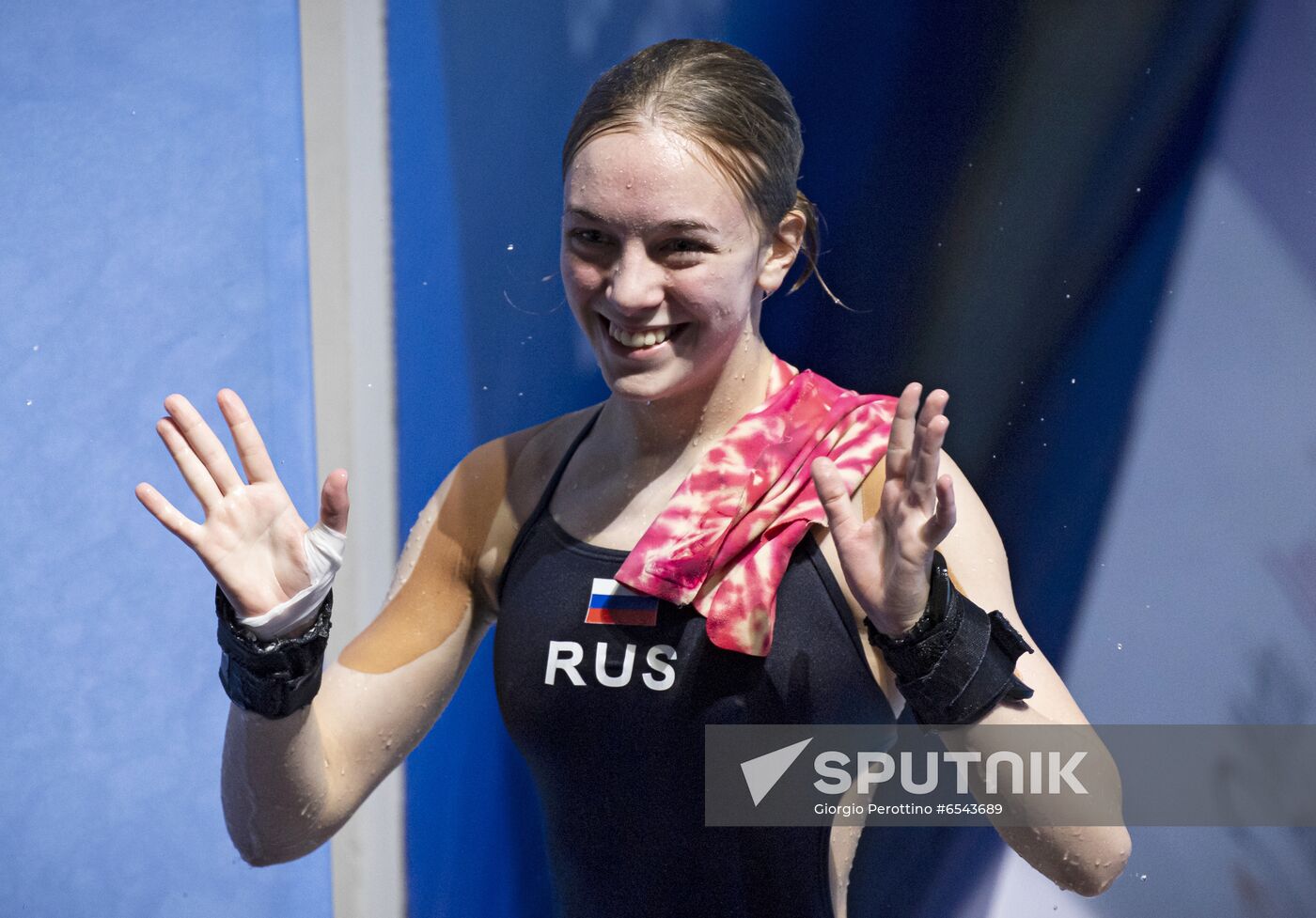 Hungary European Aquatics Championship Diving Women Platform