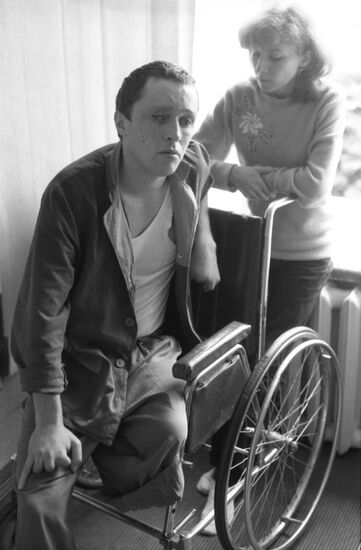 Afghan War veterans in Krasnogorsk hospital