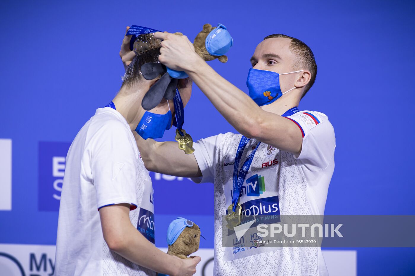 Hungary European Aquatics Championship Artistic Swimming Mixed Duet Free