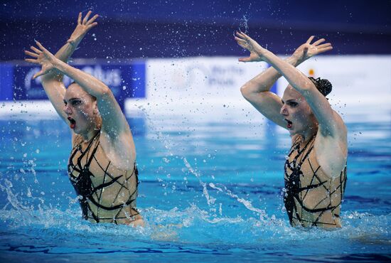 Hungary European Aquatics Championship Artistic Swimming Duet Free