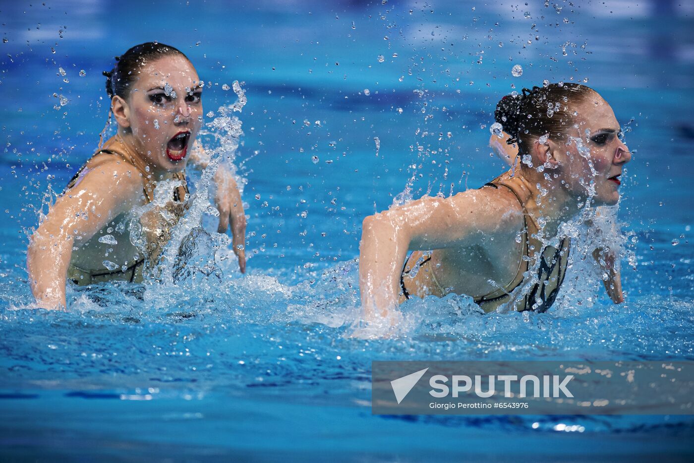 Hungary European Aquatics Championship Artistic Swimming Duet Free