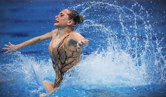 Hungary European Aquatics Championship Artistic Swimming Mixed Duet Free