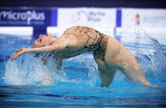 Hungary European Aquatics Championship Artistic Swimming Mixed Duet Free