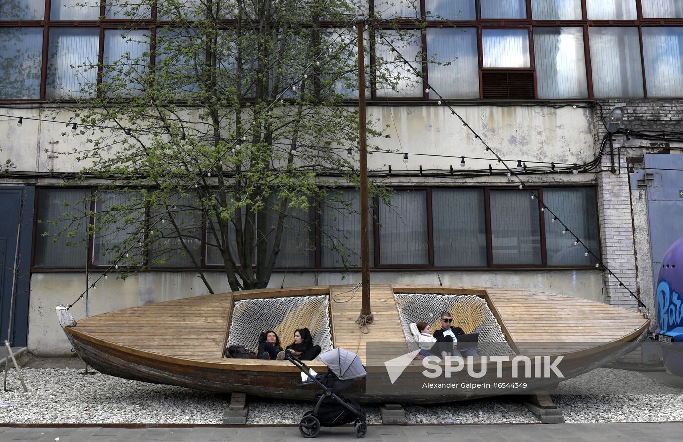 Sevkabel Port cultural space in St. Petersburg