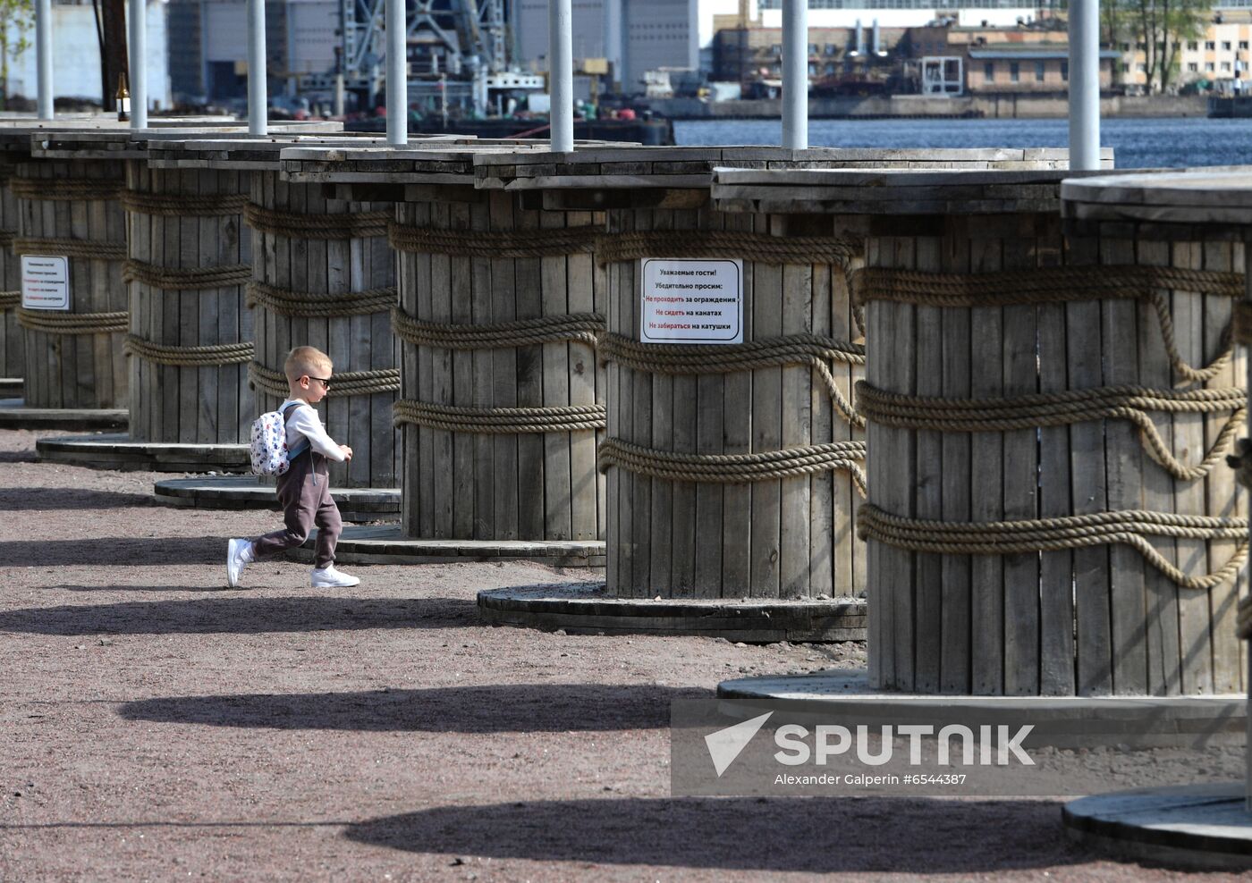 Sevkabel Port cultural space in St. Petersburg