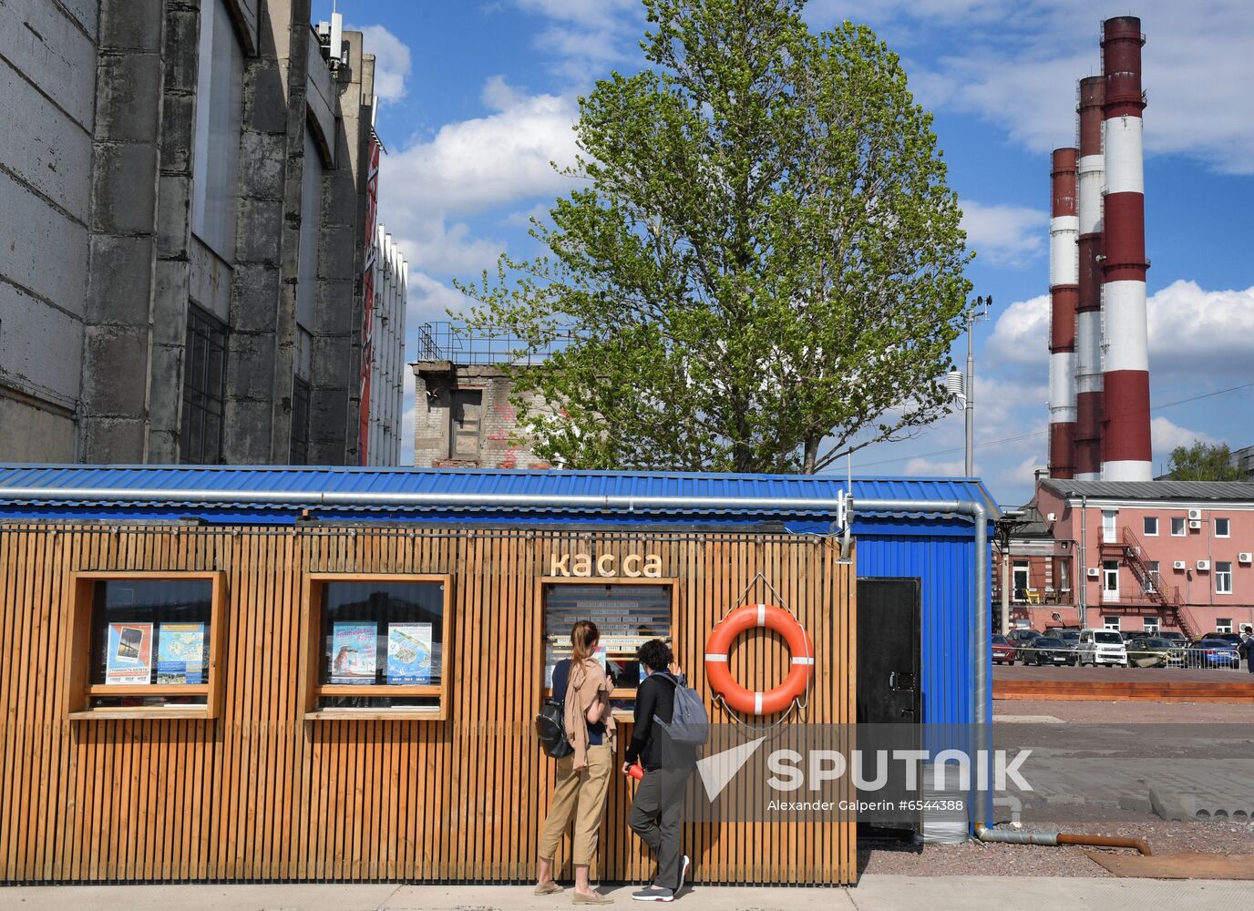 Sevkabel Port cultural space in St. Petersburg
