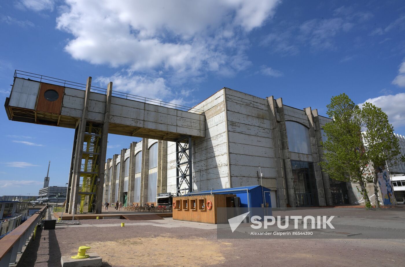 Sevkabel Port cultural space in St. Petersburg