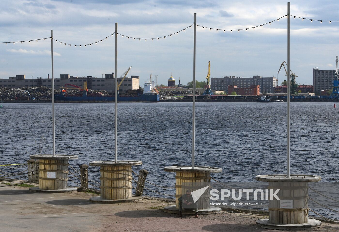 Sevkabel Port cultural space in St. Petersburg