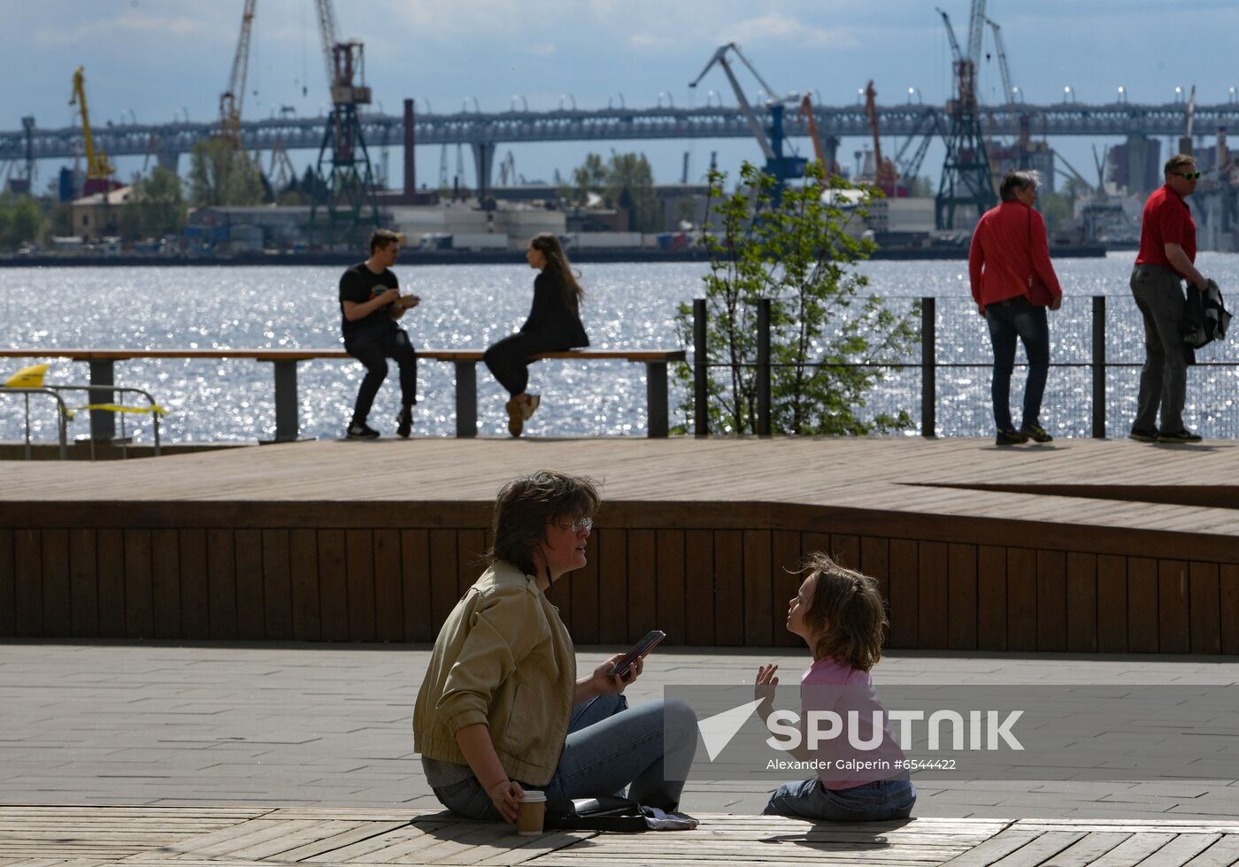 Sevkabel Port cultural space in St. Petersburg