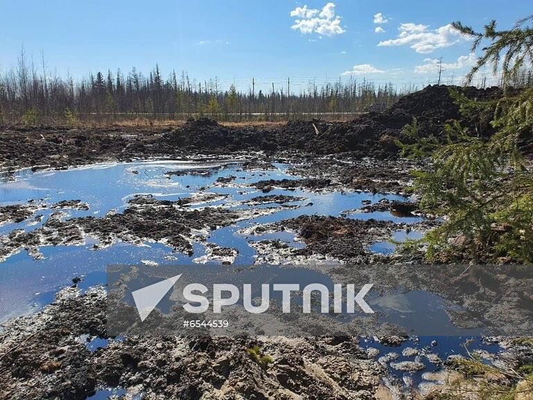 Russia Oil Pollution