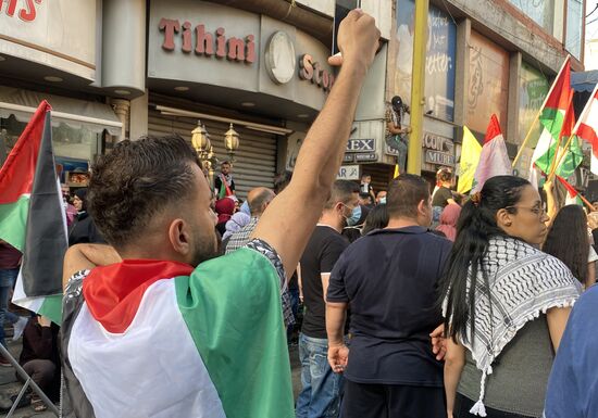 Lebanon Palestine Support Rally
