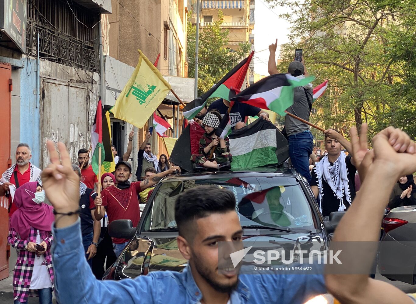 Lebanon Palestine Support Rally