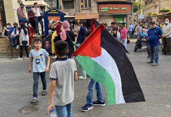Lebanon Palestine Support Rally
