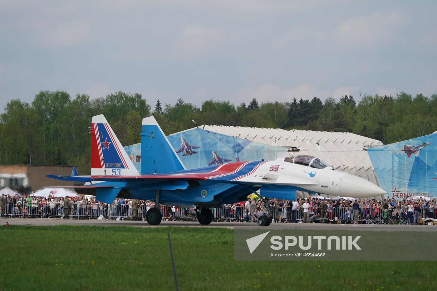 Russia Aerobatic Teams Anniversary