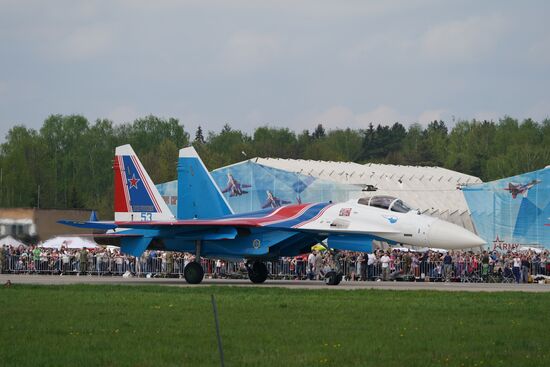 Russia Aerobatic Teams Anniversary