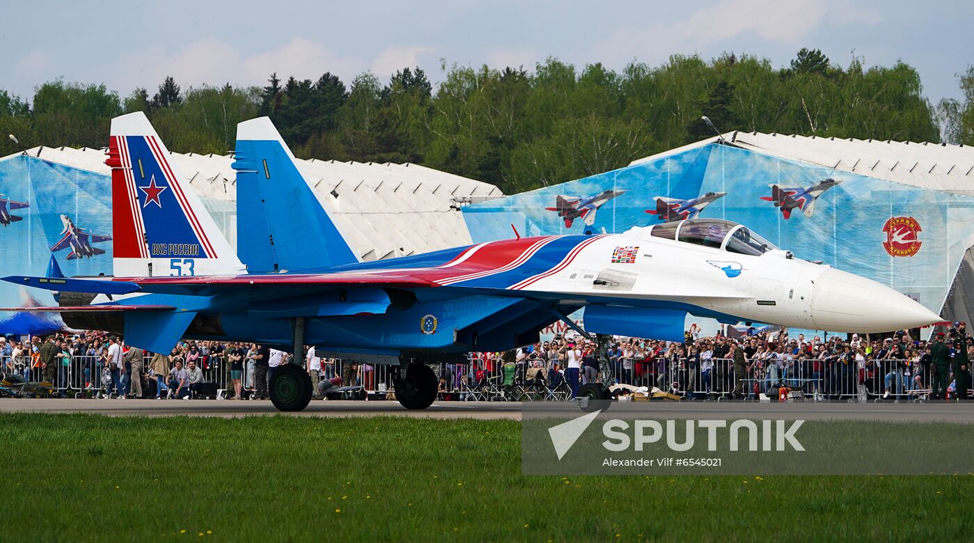 Russia Aerobatic Teams Anniversary