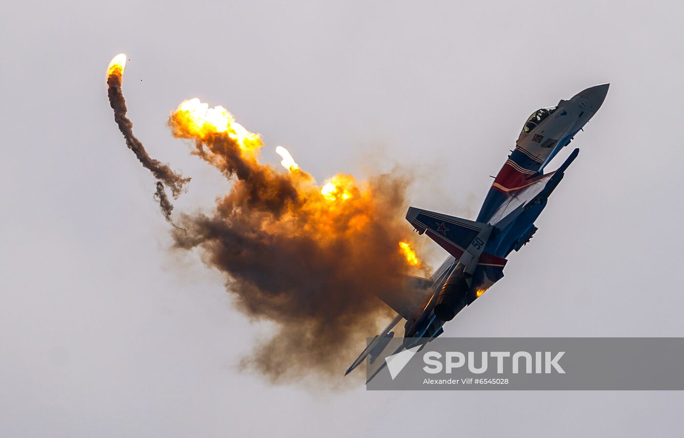 Russia Aerobatic Teams Anniversary