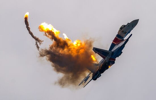 Russia Aerobatic Teams Anniversary