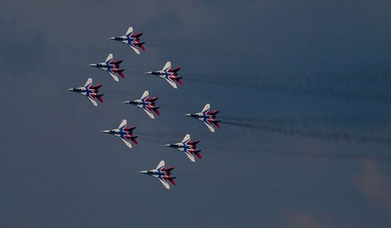 Russia Aerobatic Teams Anniversary