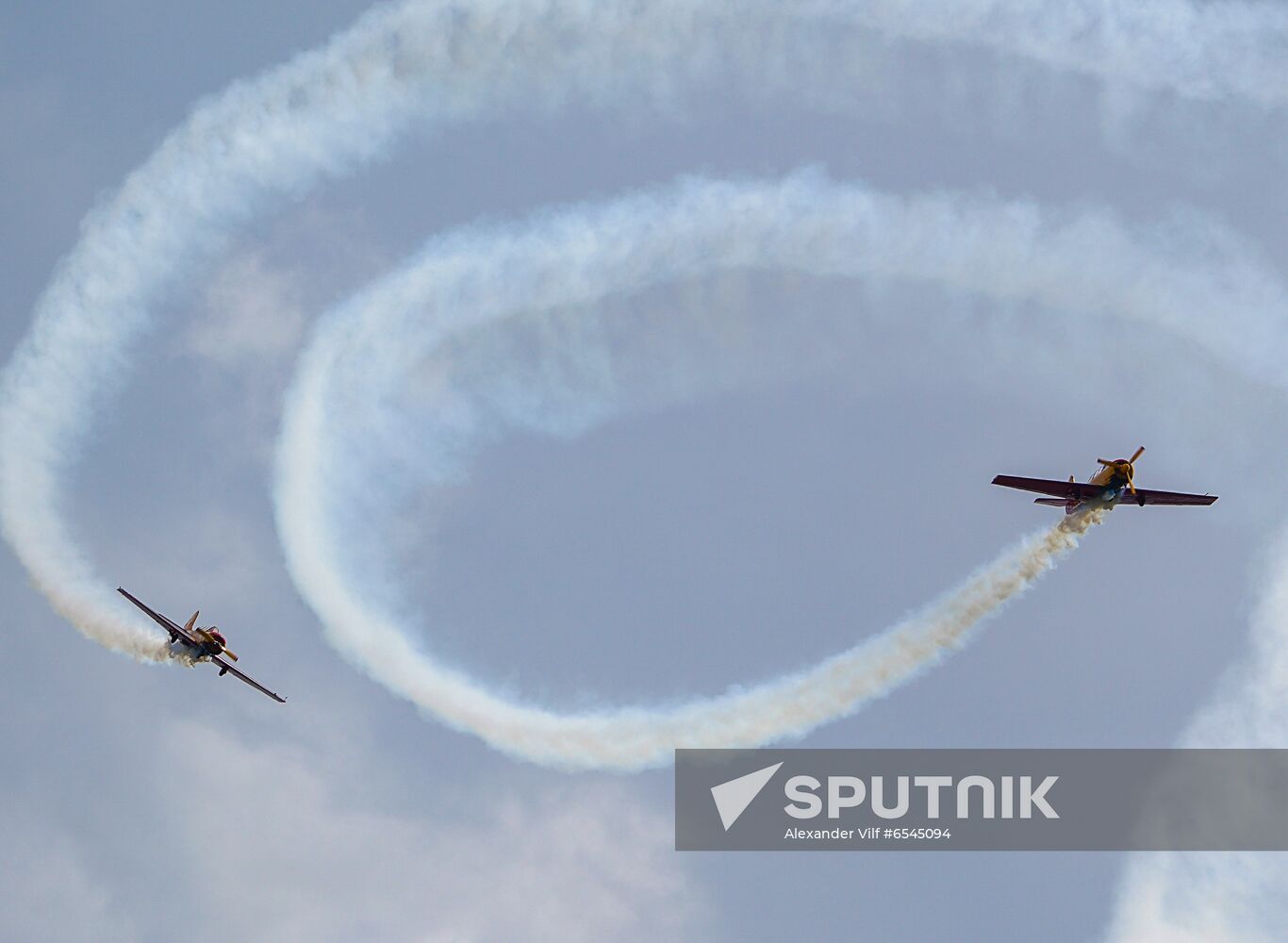 Russia Aerobatic Teams Anniversary
