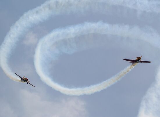 Russia Aerobatic Teams Anniversary