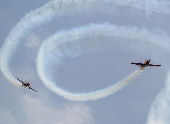 Russia Aerobatic Teams Anniversary