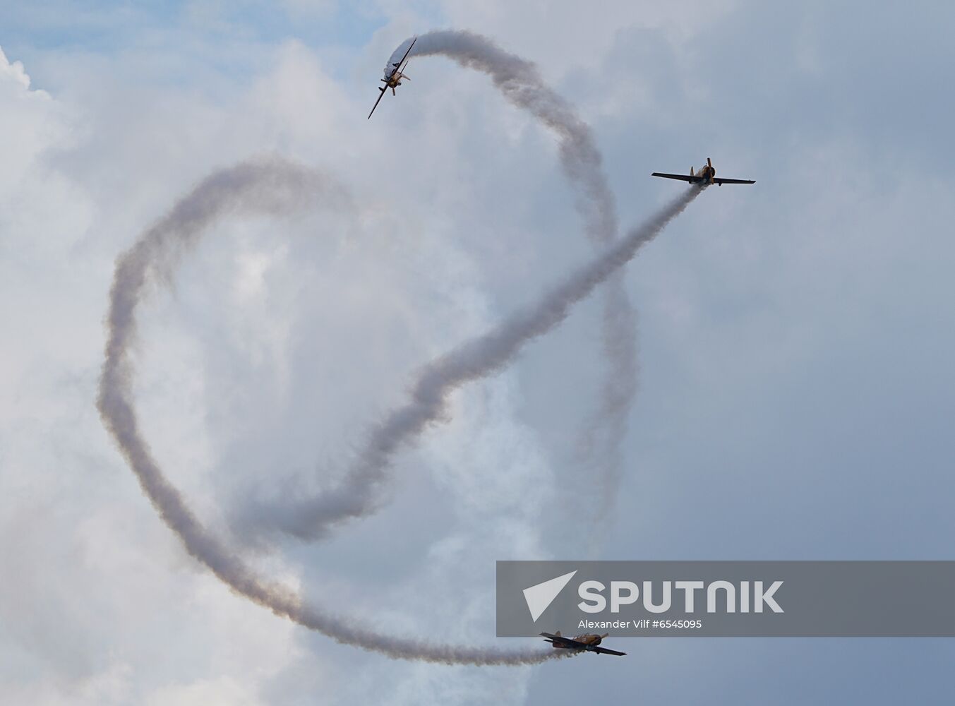 Russia Aerobatic Teams Anniversary