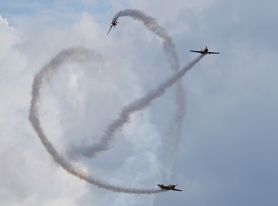 Russia Aerobatic Teams Anniversary