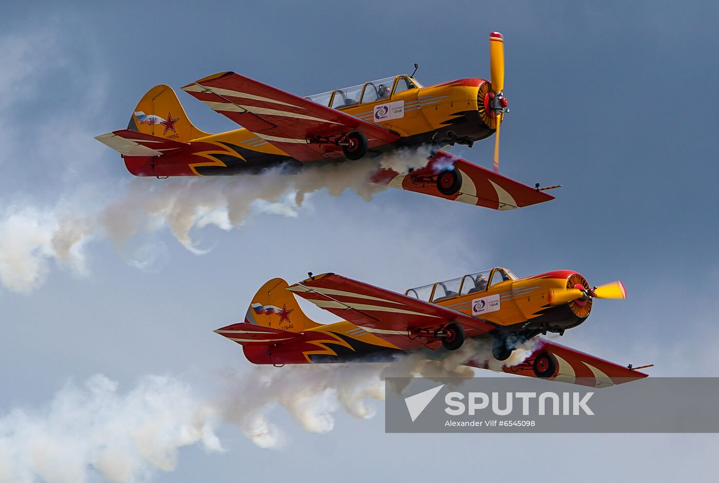 Russia Aerobatic Teams Anniversary