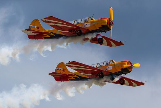 Russia Aerobatic Teams Anniversary