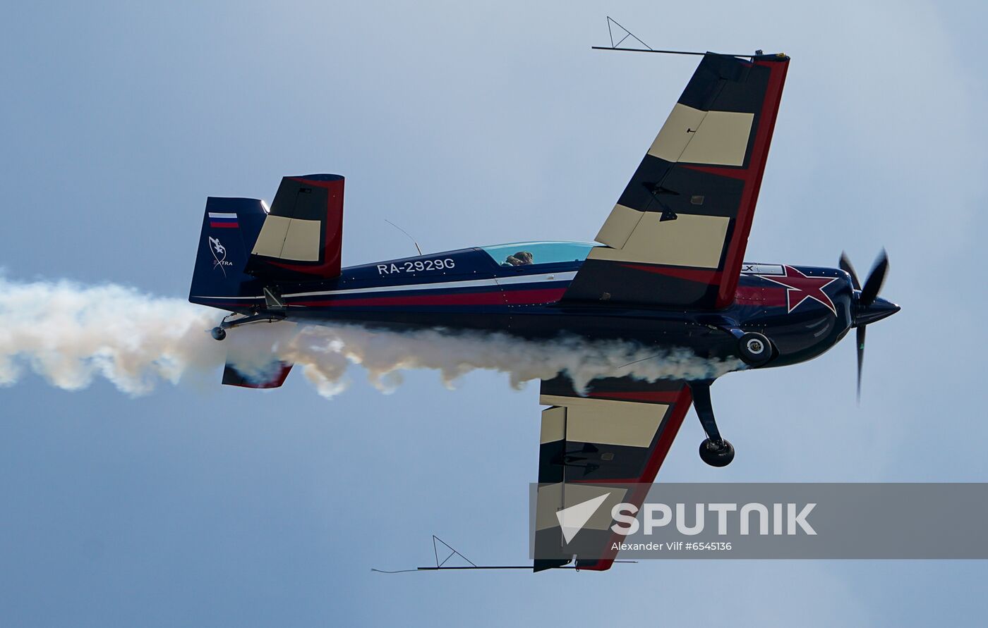 Russia Aerobatic Teams Anniversary