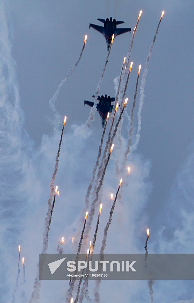 Russia Aerobatic Teams Anniversary