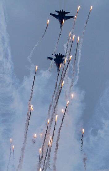 Russia Aerobatic Teams Anniversary