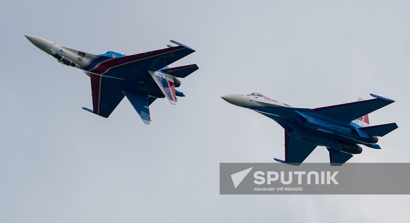 Russia Aerobatic Teams Anniversary