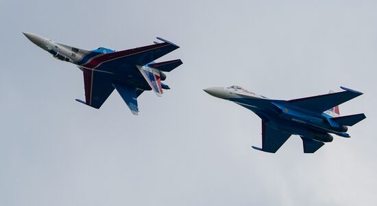 Russia Aerobatic Teams Anniversary