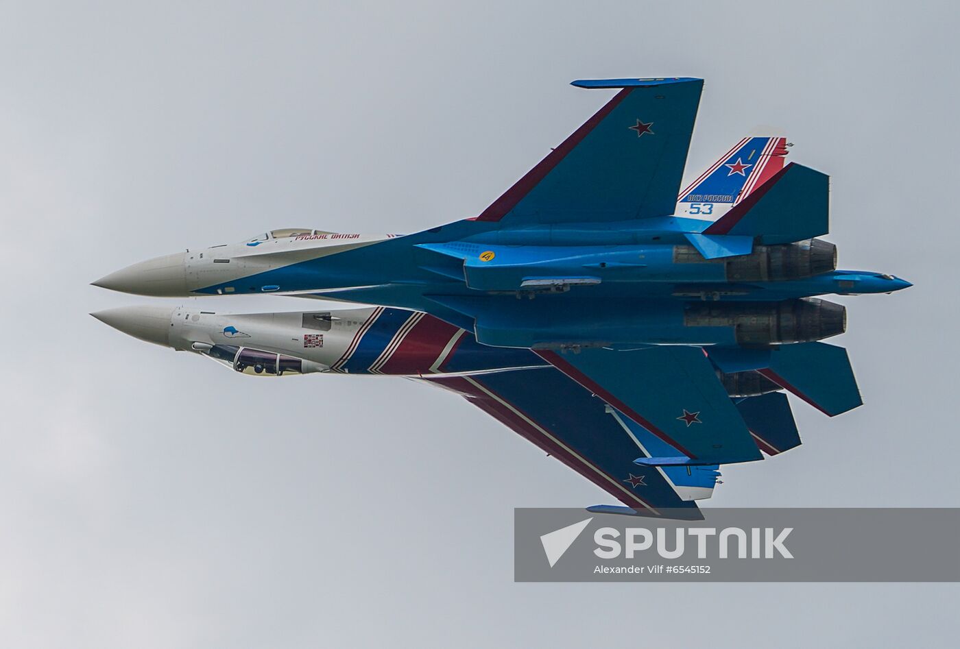 Russia Aerobatic Teams Anniversary