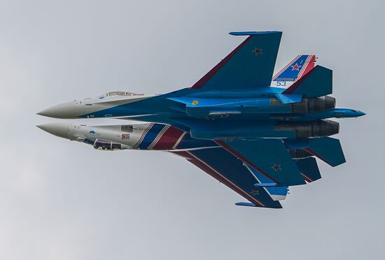 Russia Aerobatic Teams Anniversary