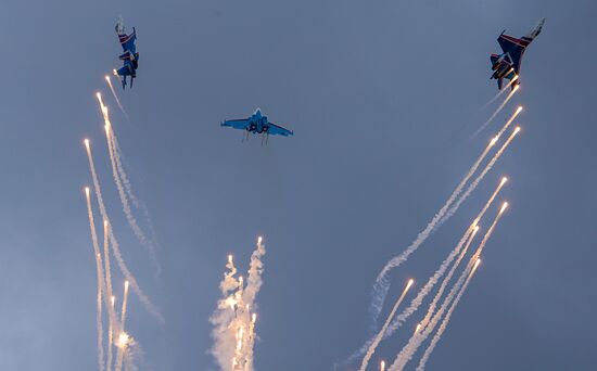 Russia Aerobatic Teams Anniversary