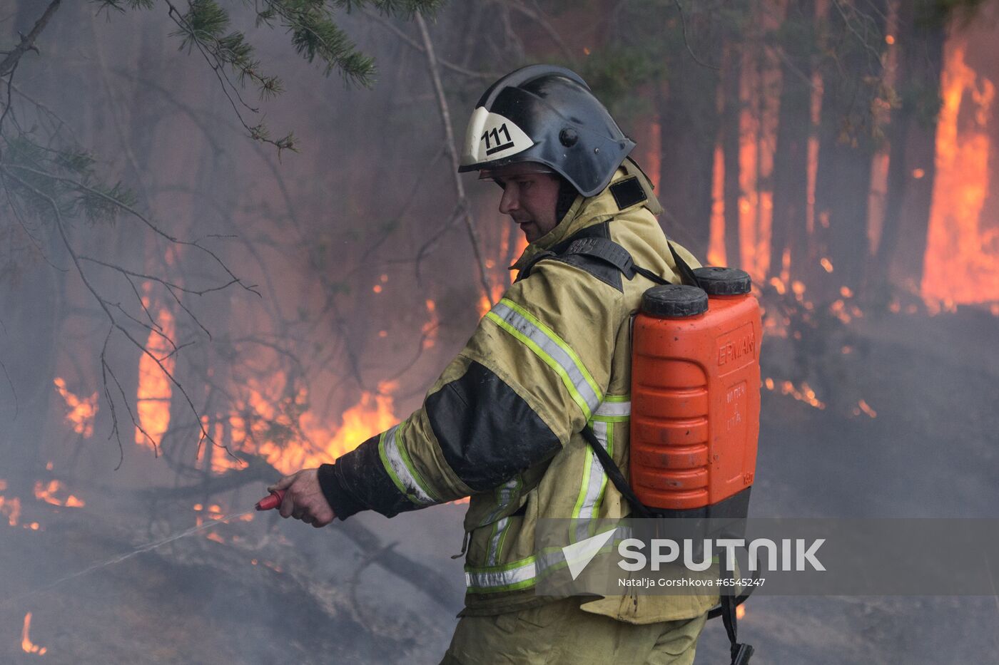 Russia Wildfires