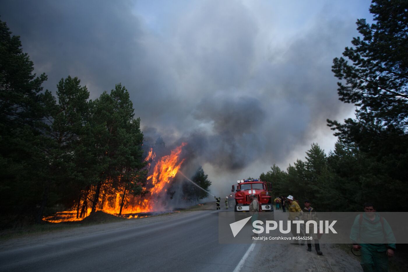 Russia Wildfires