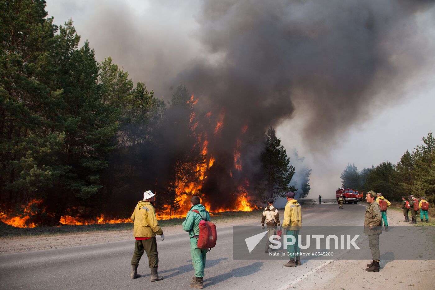 Russia Wildfires