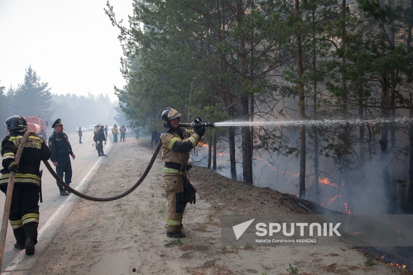 Russia Wildfires