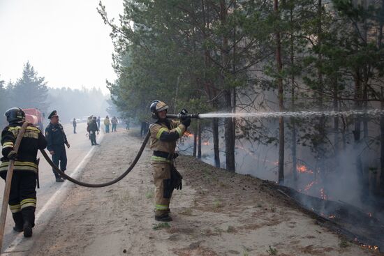 Russia Wildfires