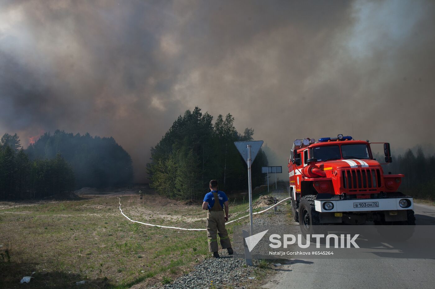 Russia Wildfires