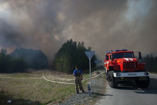 Russia Wildfires
